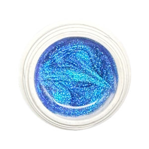 #545 Blue Glitter | Premium Farbgel